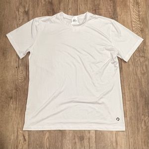 KLEEN | silver infused/antimicrobial white active crewneck tee